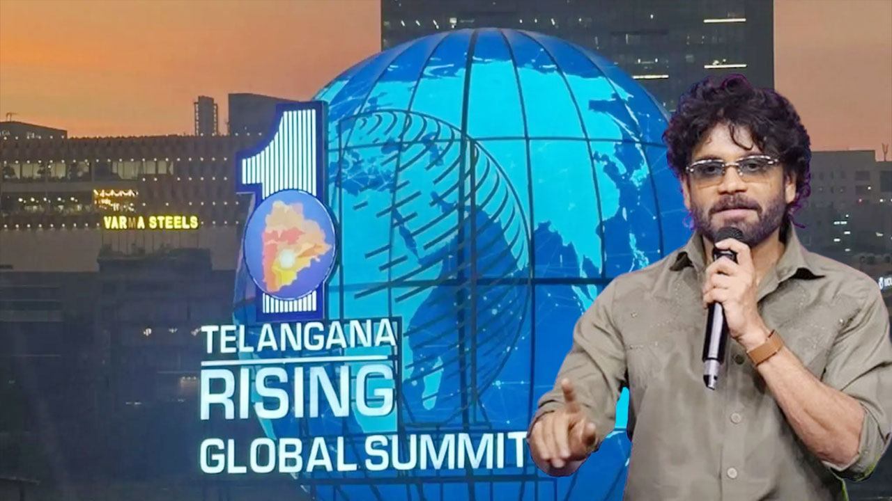 Nagarjuna Highlights Opportunities at Telangana Rising Global Summit 2025 Nagarjuna Highlights Opportunities at Telangana Rising Global Summit 2025