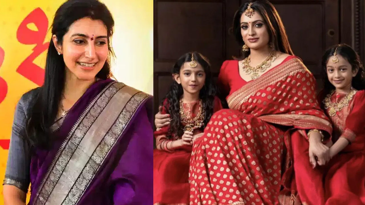 Nara Brahmani's Special Gift to Udaya Bhanu's Daughters Goes Viral