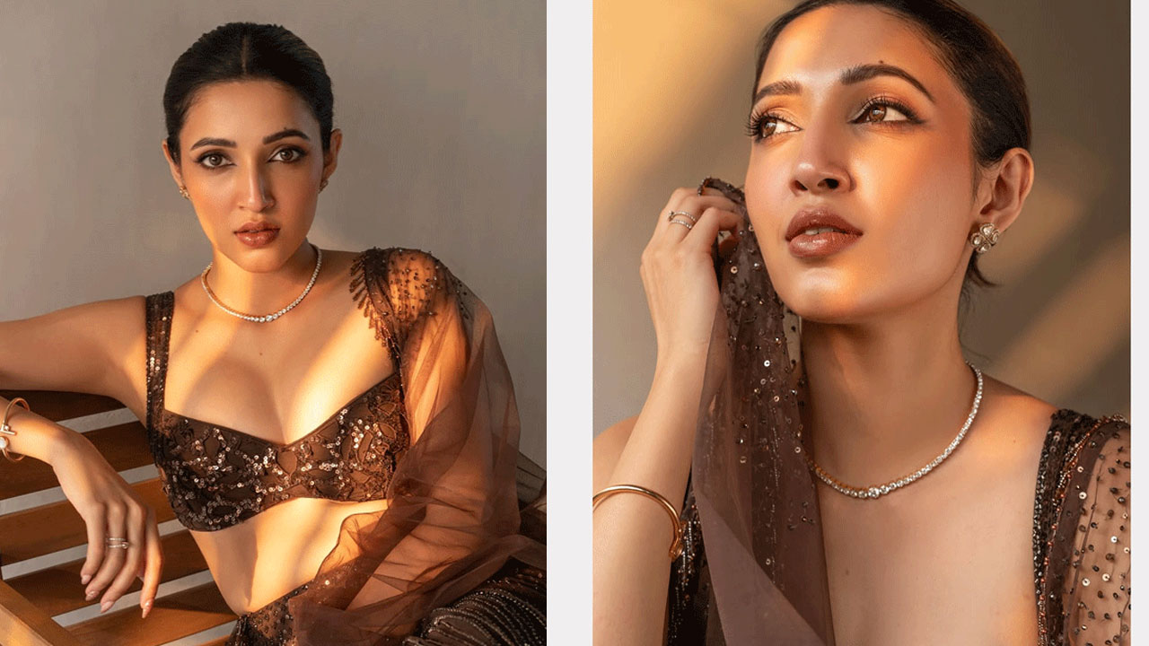 Neha Shetty Slays in Bold Brown Coffee-Inspired Couture