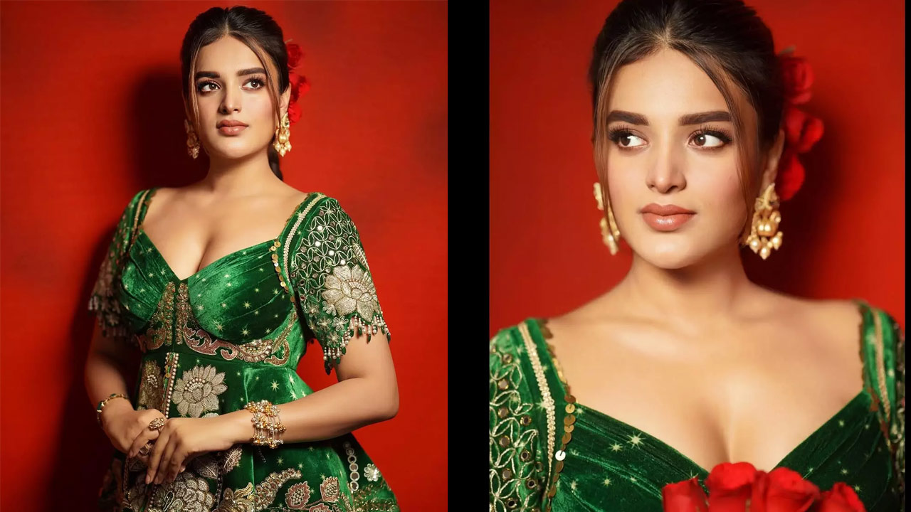 Nidhhi Agerwal Effortlessly Balances Style and Comfort