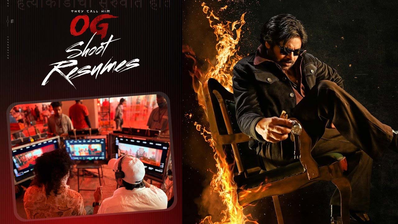 Pawan Kalyan's OG Movie Shoot Begins
