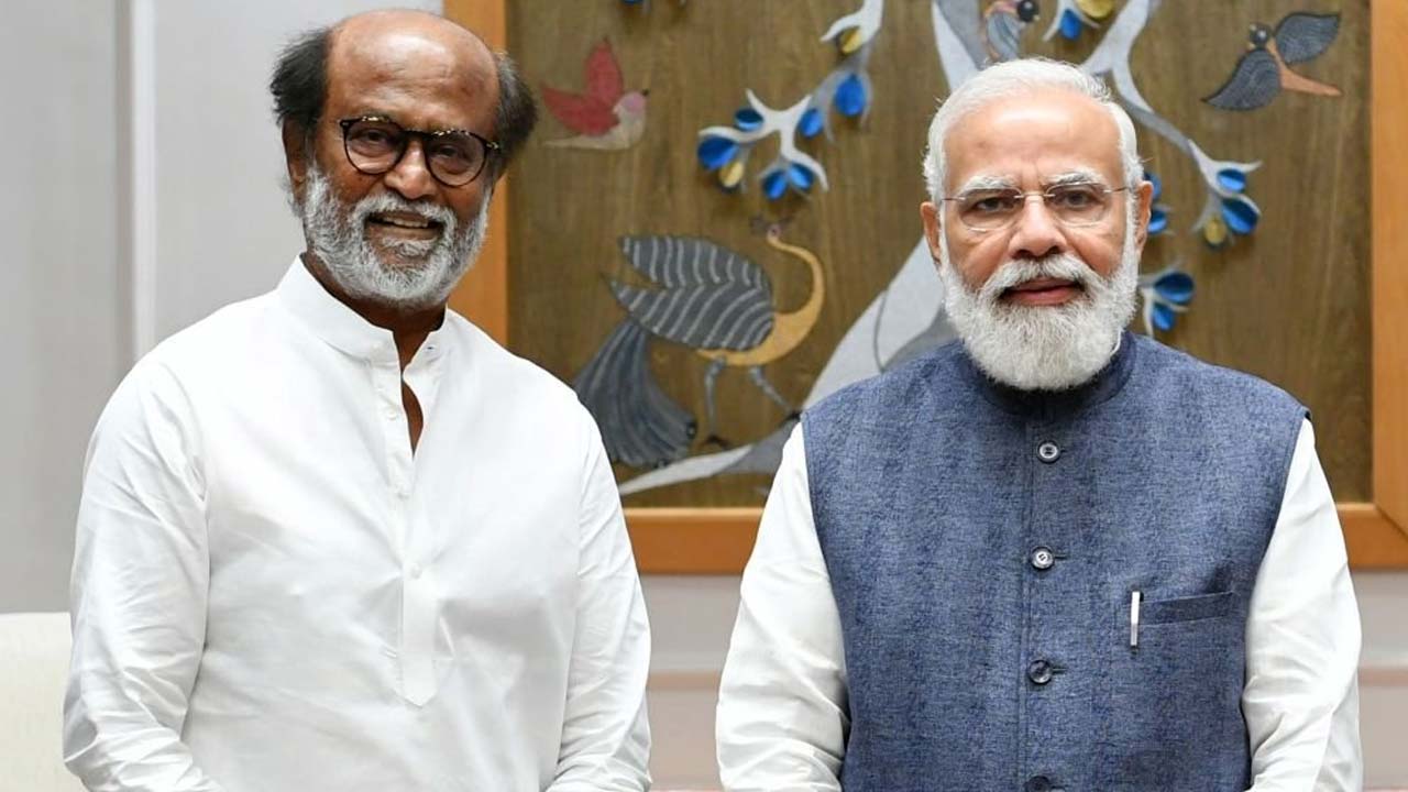 PM Modi Congratulates Rajinikanth On 50 Years In Films