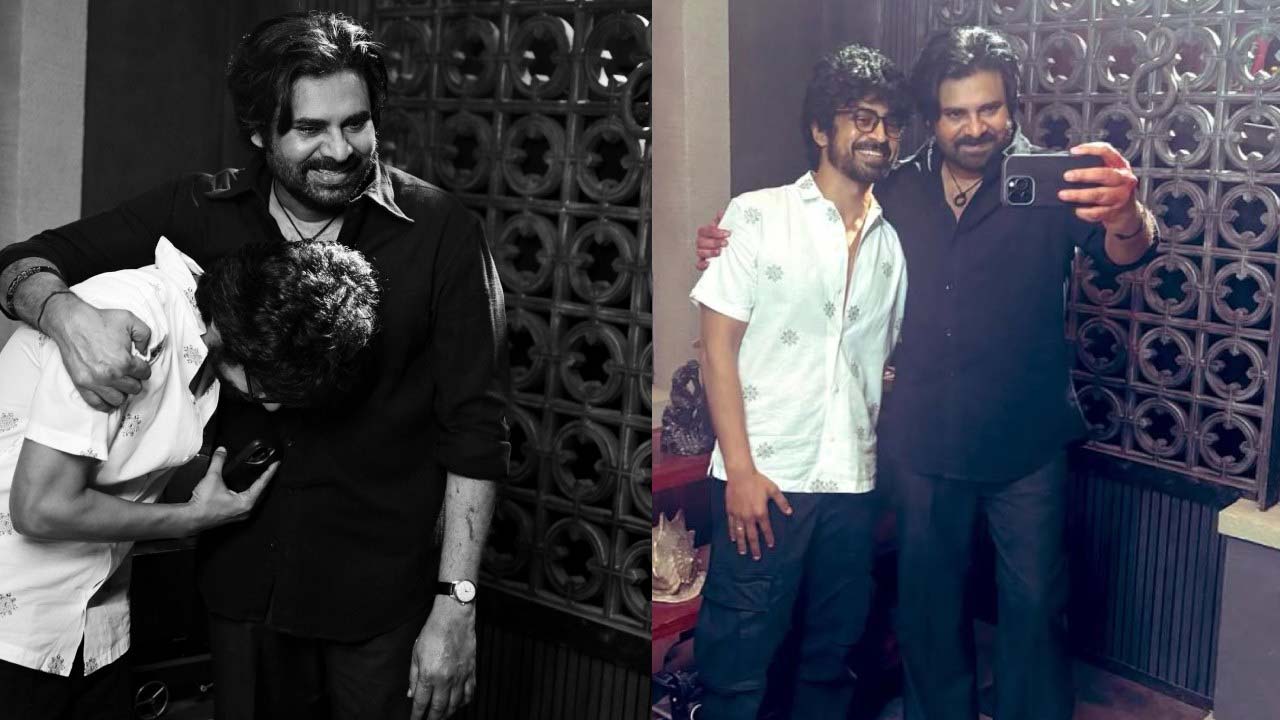 Pawan Kalyan And Arjun Das Share Viral Moments From OG Shoot
