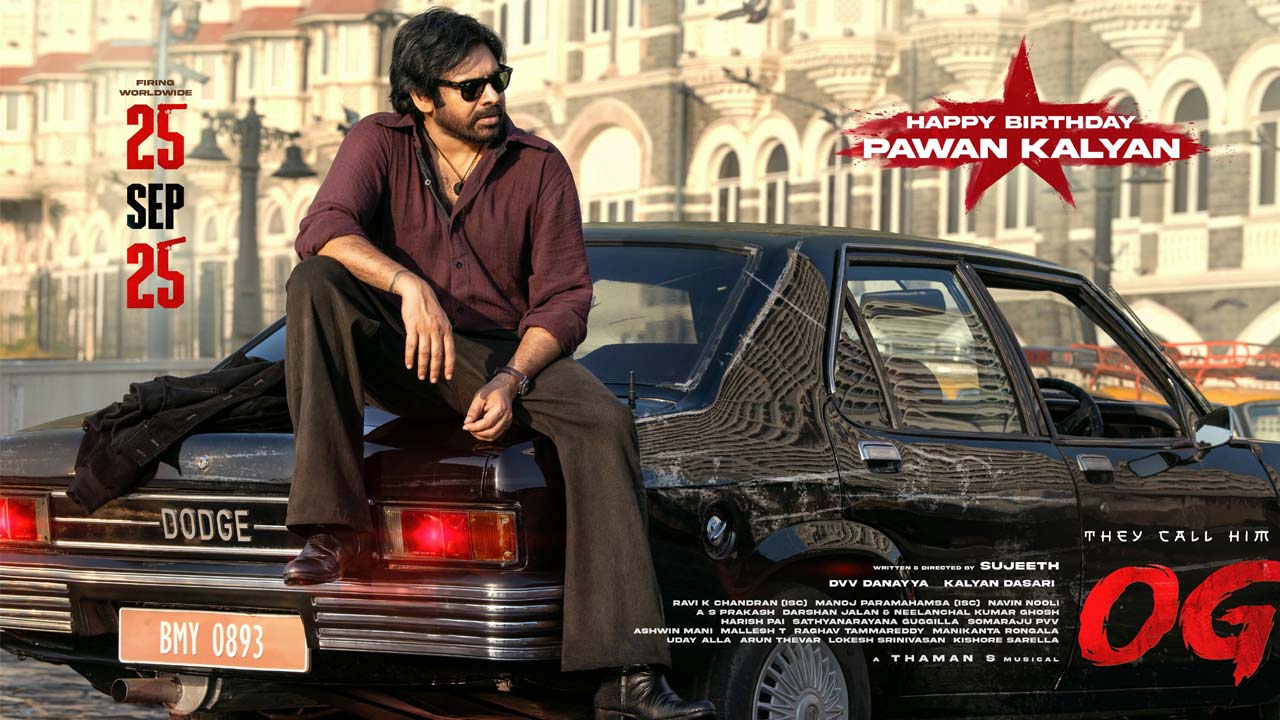 Sujeeth Drops Pawan Kalyan OG Birthday Poster 