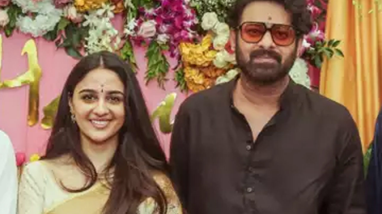 Prabhas Sends Special Meal to Heroine Imanvi During Shoot of Upcoming Film Prabhas Sends Special Meal to Heroine Imanvi During Shoot of Upcoming Film
