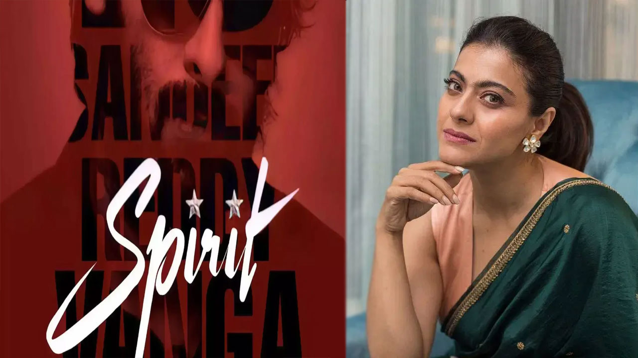 Kajol Likely to Make Telugu Debut in Prabhas’ Upcoming Action Film 'Spirit'