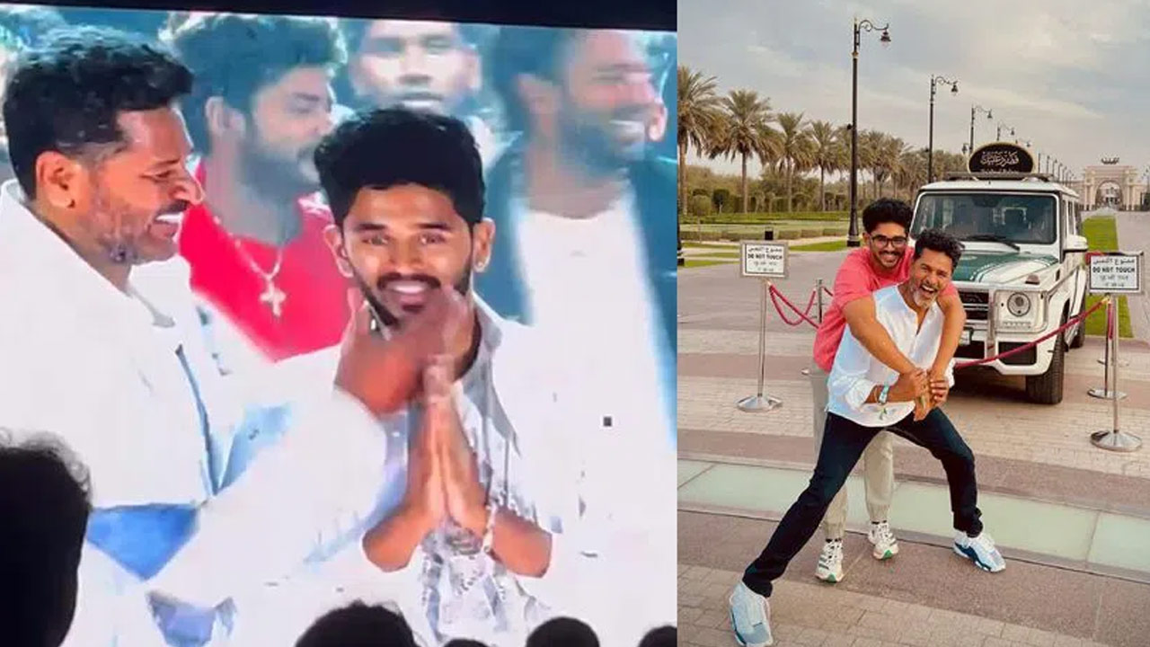 Prabhudeva Introduces His Son An Emotional Post Reveals His Son as a Dancer