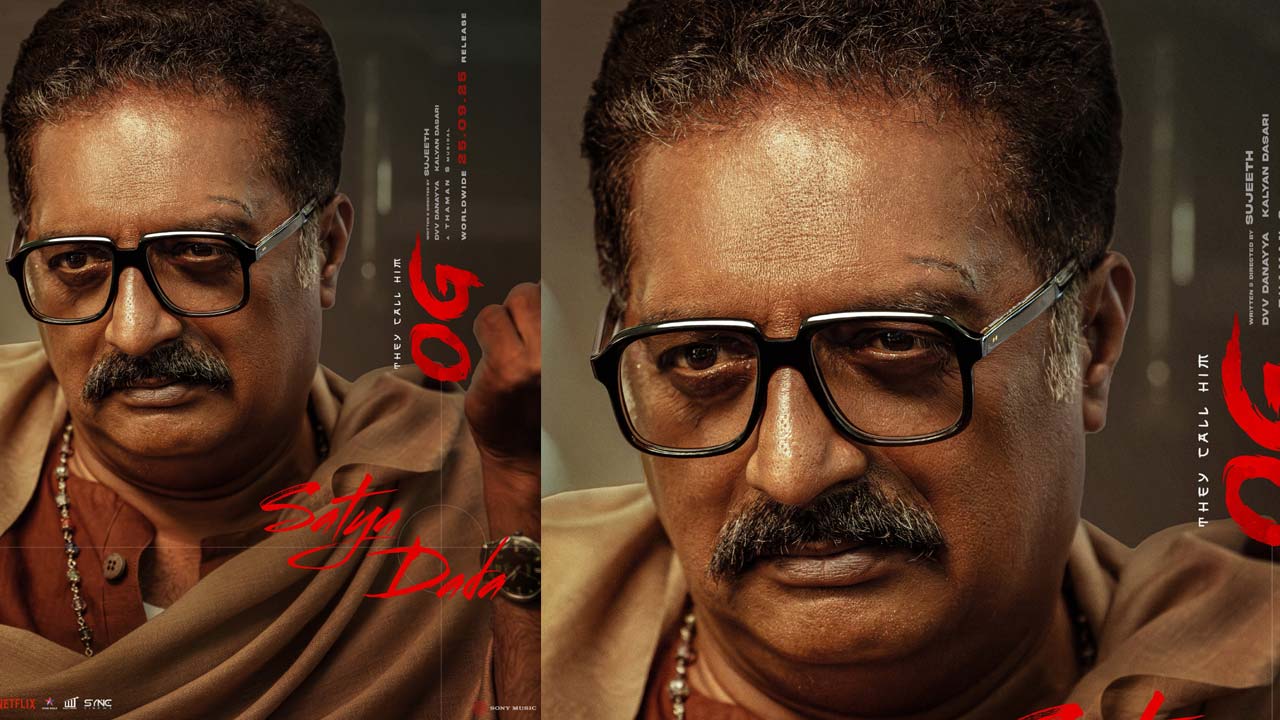 Prakash Raj Joins Pawan Kalyan's OG As Satya Dada