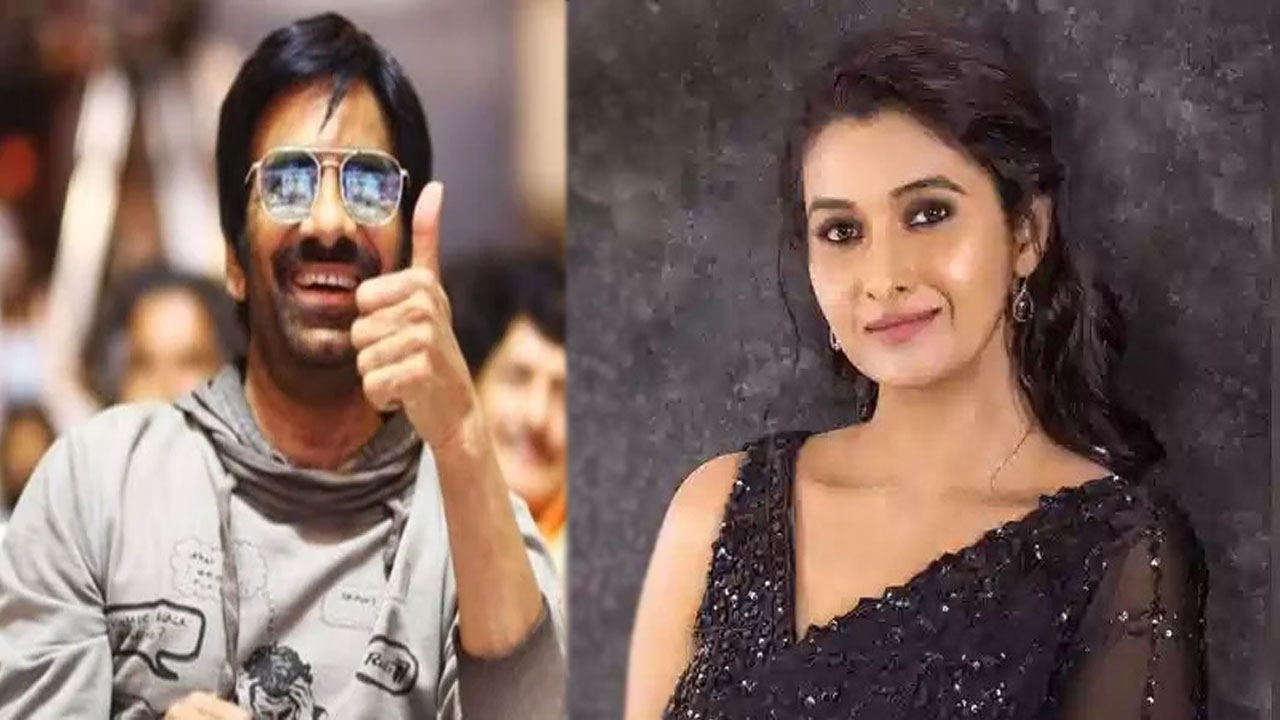 Ravi Teja Teams Up with Shiva Nirvana as Priya Bhavani Shankar Confirmed as Heroine