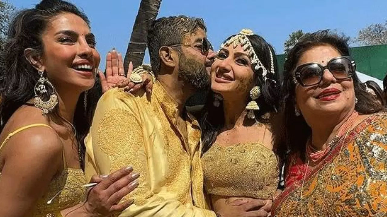 Priyanka Chopra Celebrates Brother's Wedding