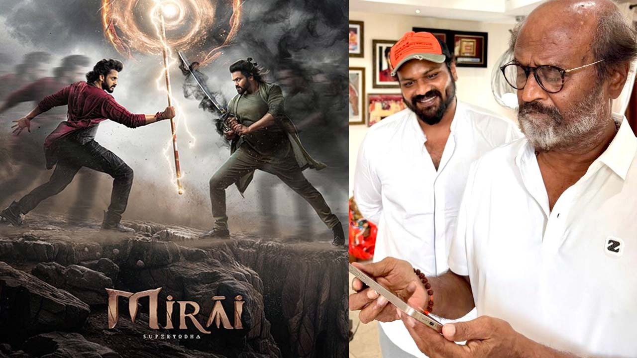 Rajinikanth Praises Manchu Manoj's Performance In Mirai Trailer