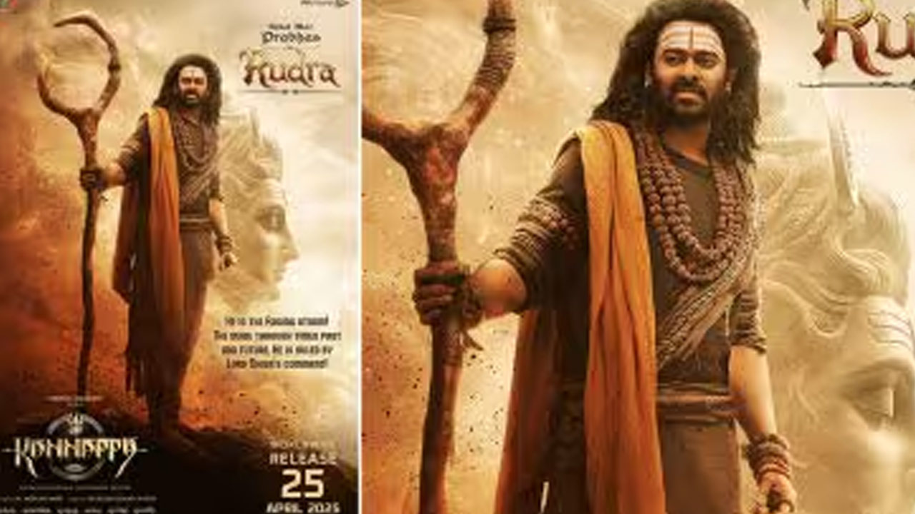 Prabhas: Check Out the Revealed Look from 'Kannappa' Amidst Anticipation Prabhas: Check Out the Revealed Look from 'Kannappa' Amidst Anticipation