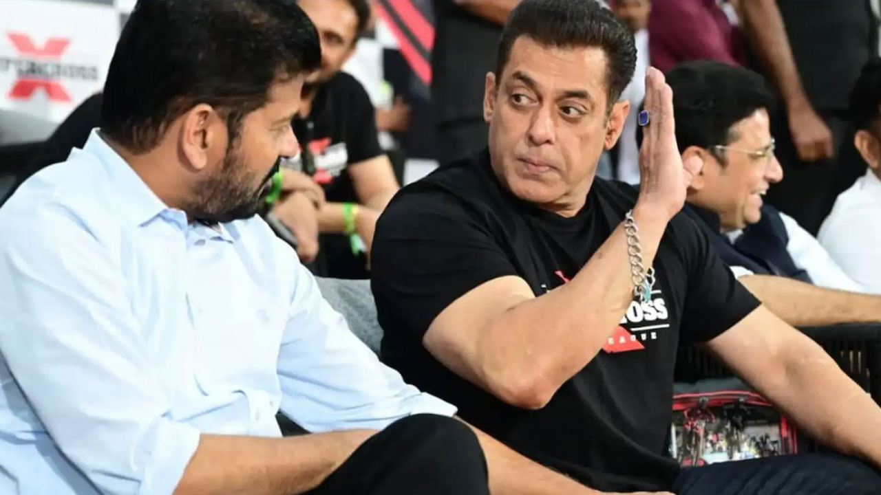 Salman Khan Announces ?10,000 Cr Film Studio and Township Project in Telangana