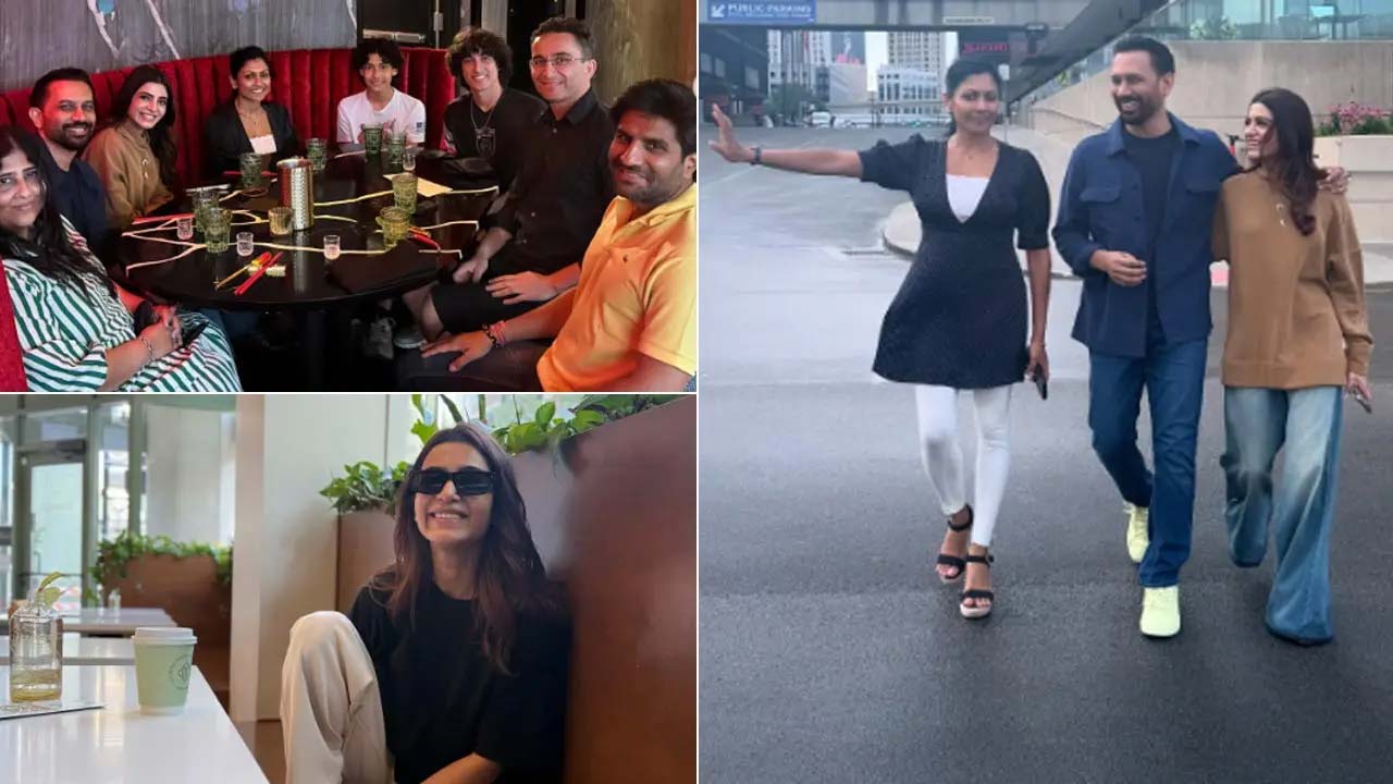 Samantha with Boyfriend? Raj Nidimorus Ex-Wife Shares Cryptic Post Samantha with Boyfriend? Raj Nidimorus Ex-Wife Shares Cryptic Post