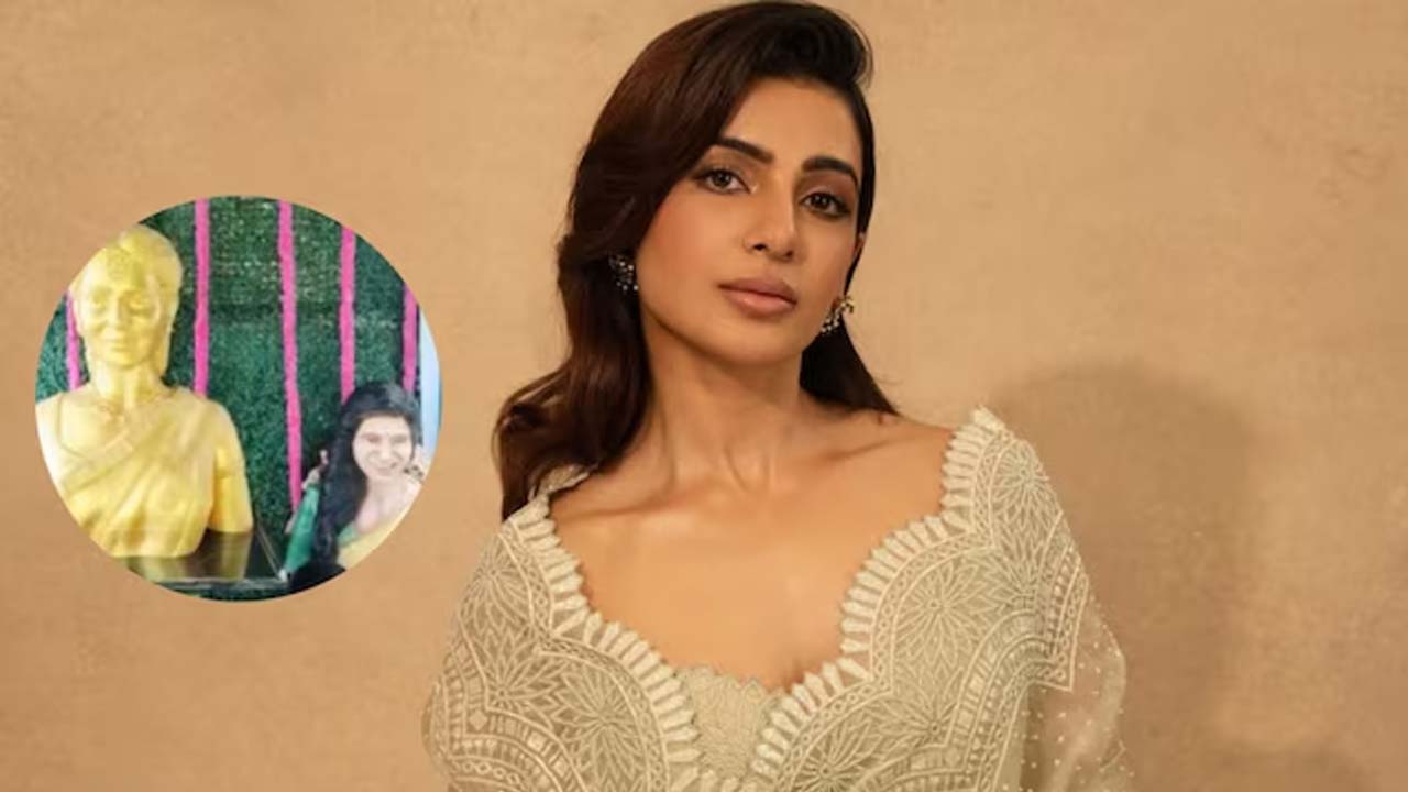 Samantha Ruth Prabhu Honored as Fan Builds Temple in Her Name