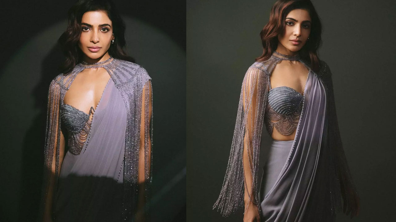 Samantha Shines in Stunning Outfit at Awards Night