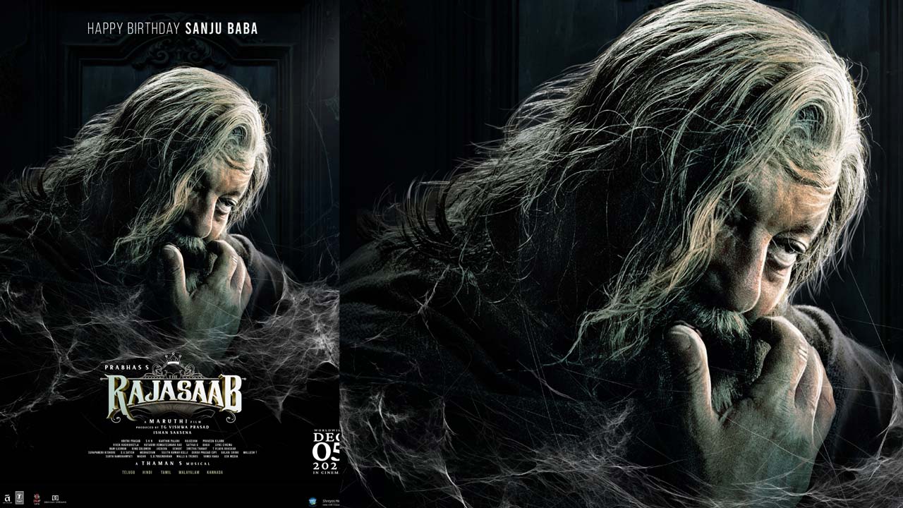 The Raja Saab: Sanjay Dutt First Look Revealed On His Birthday The Raja Saab: Sanjay Dutt First Look Revealed On His Birthday