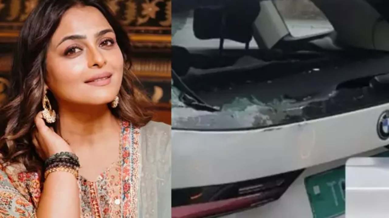 Shilpa Shirodkar's Car Hit By Bus In Mumbai