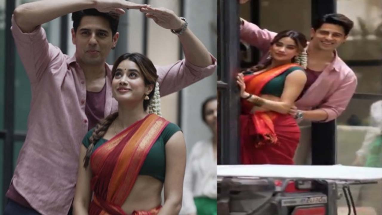 Janhvi Kapoor's Rainy Moment With Sidharth Melts Hearts Online Janhvi Kapoor's Rainy Moment With Sidharth Melts Hearts Online