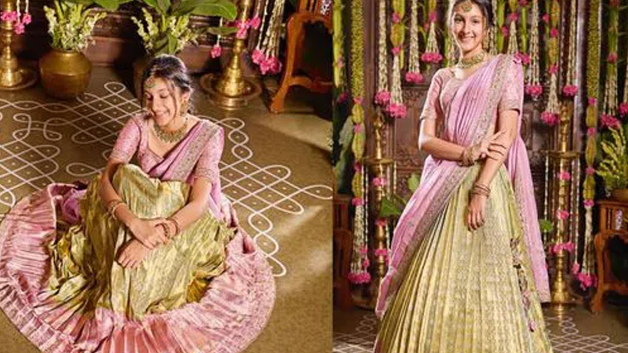 Sitara Ghattamaneni: Adorable in Traditional Looks