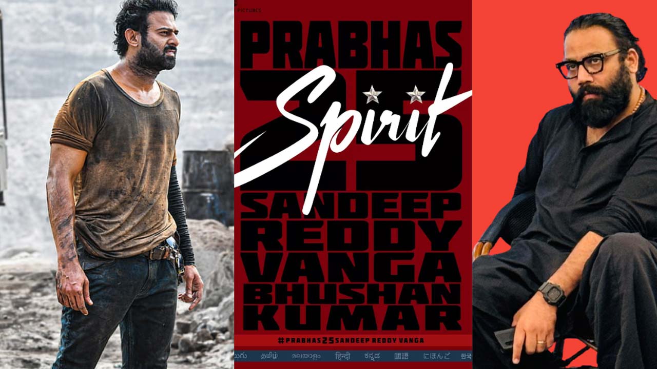 Sandeep Reddy Vanga Shares Exciting Spirit Movie Shoot Update Sandeep Reddy Vanga Shares Exciting Spirit Movie Shoot Update