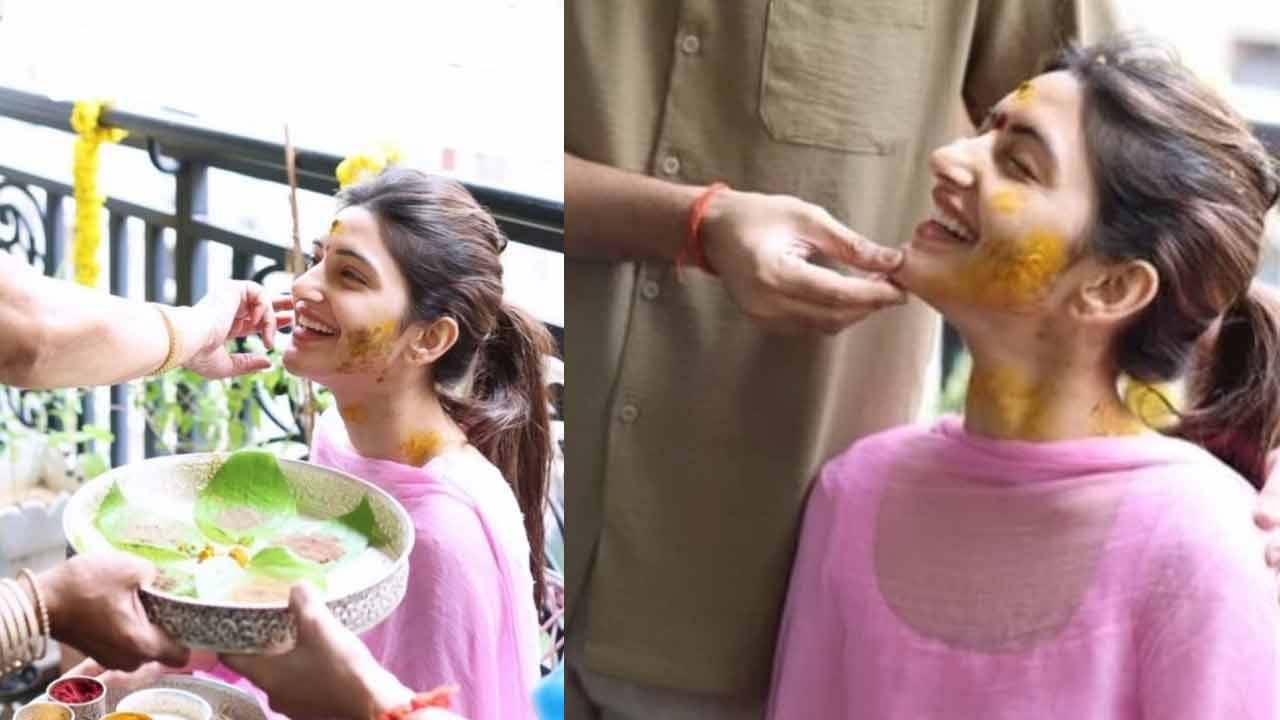Sree Leela Sparks Engagement Rumors With Viral Photos Sree Leela Sparks Engagement Rumors With Viral Photos
