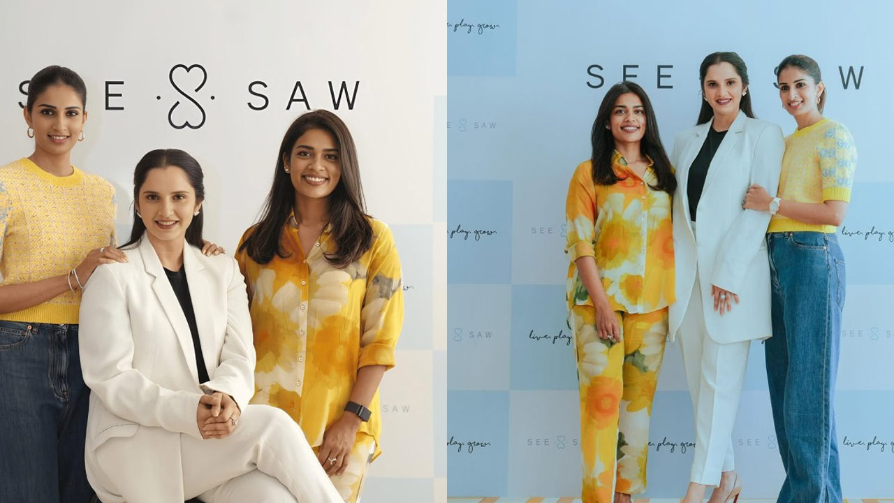 Sreeja Konidela and Sania Mirza Collaborate to Expand Child-Centric Business 'Seesaw' Sreeja Konidela and Sania Mirza Collaborate to Expand Child-Centric Business 'Seesaw'