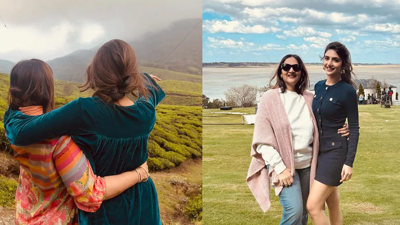 Sreeleela Shares Adorable Photos with Her Mother