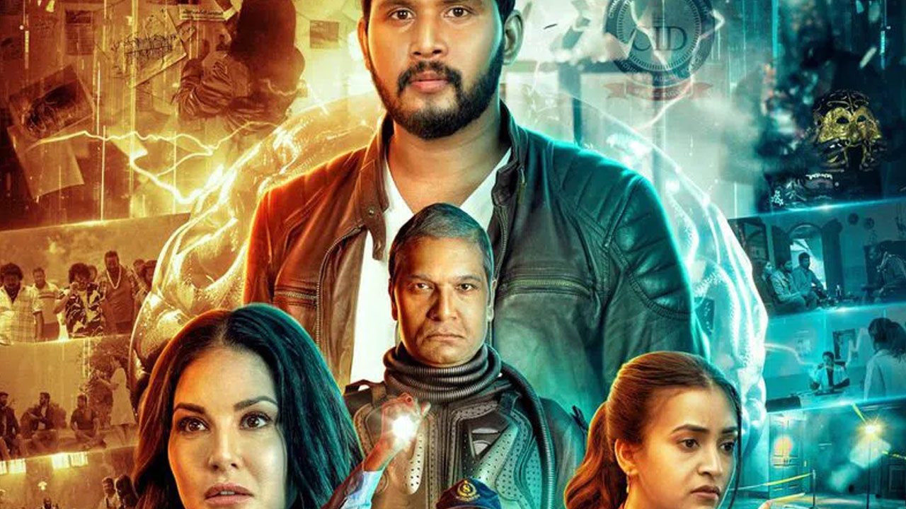 Sunny Leone in Telugu Film 'Trimhukha' Poster Released