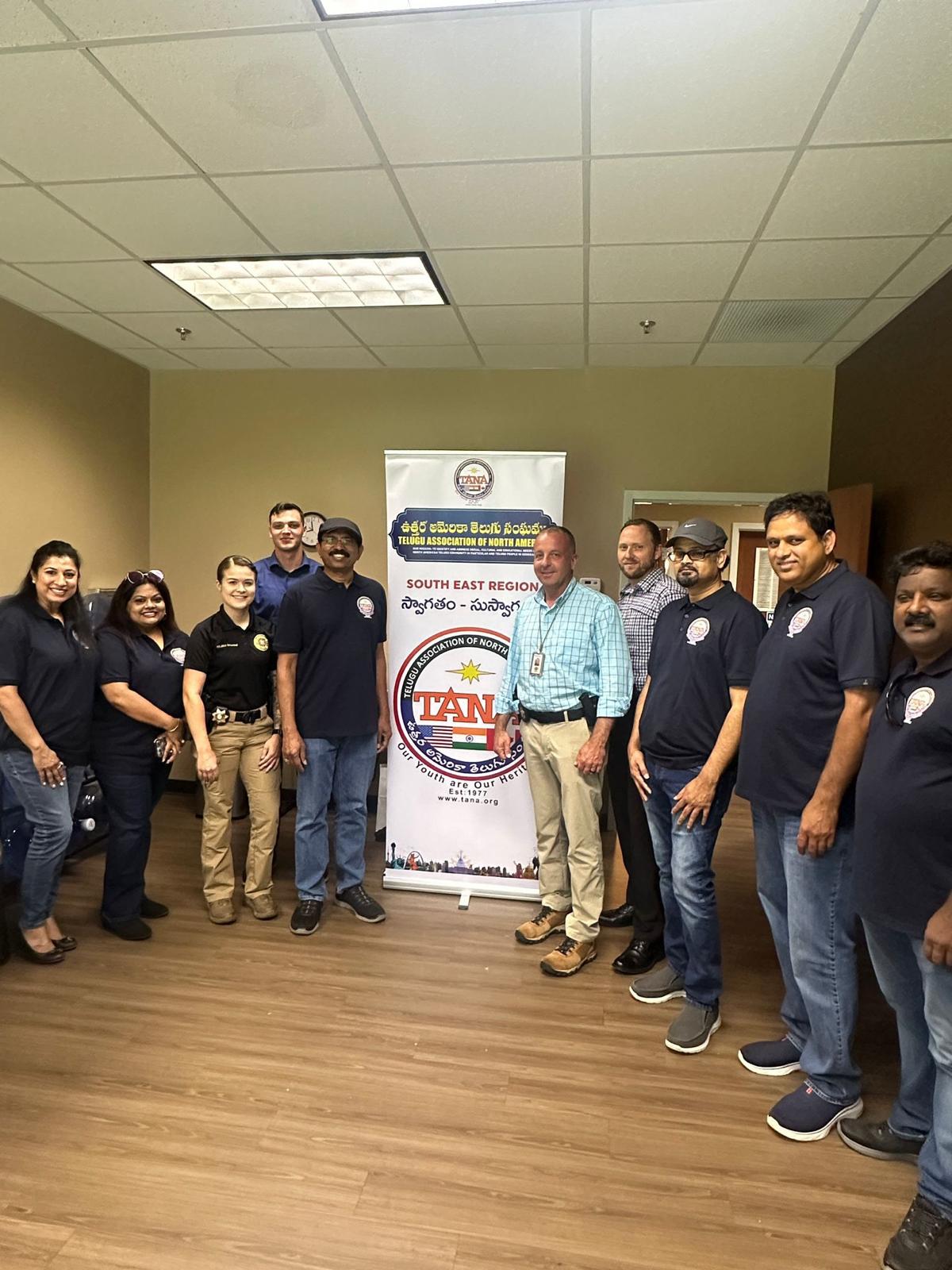 TANA Atlanta Hosts Appreciation Lunch for Forsyth County Sheriff's Office