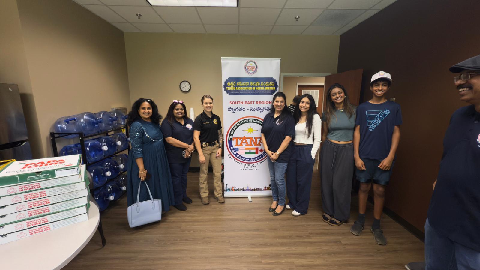 TANA Atlanta Hosts Appreciation Lunch for Forsyth County Sheriff's Office