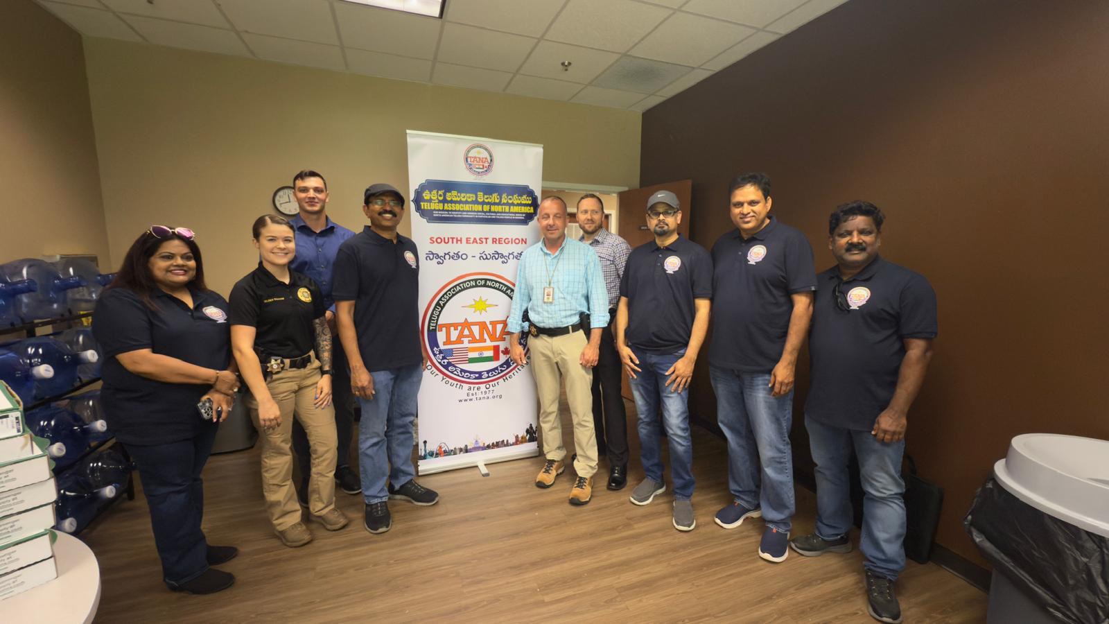 TANA Atlanta Hosts Appreciation Lunch for Forsyth County Sheriff's Office