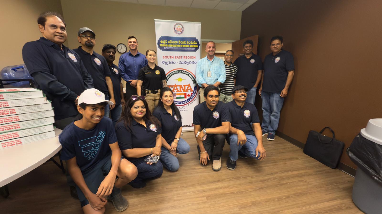 TANA Atlanta Hosts Appreciation Lunch for Forsyth County Sheriff's Office