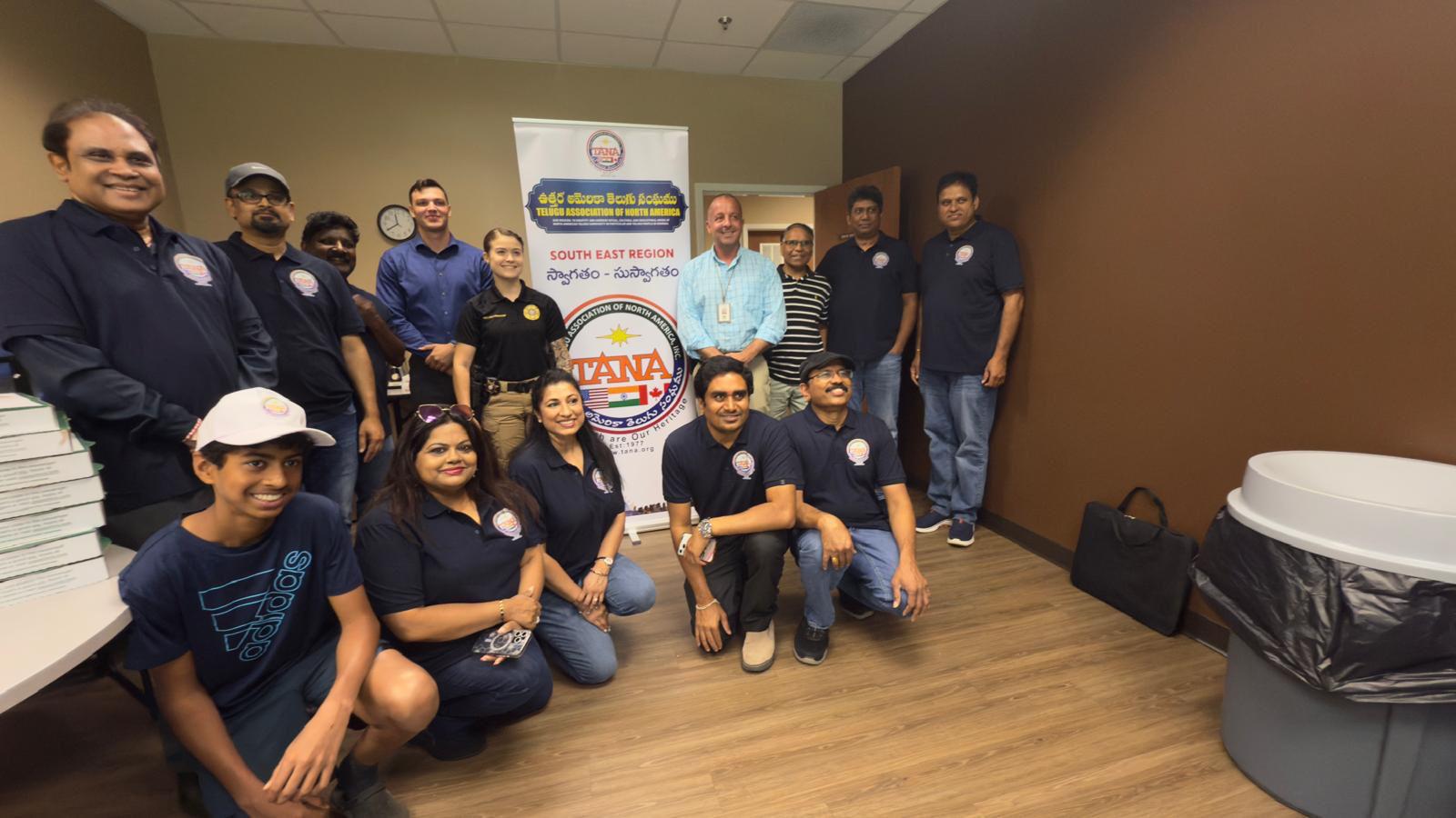 TANA Atlanta Hosts Appreciation Lunch for Forsyth County Sheriff's Office