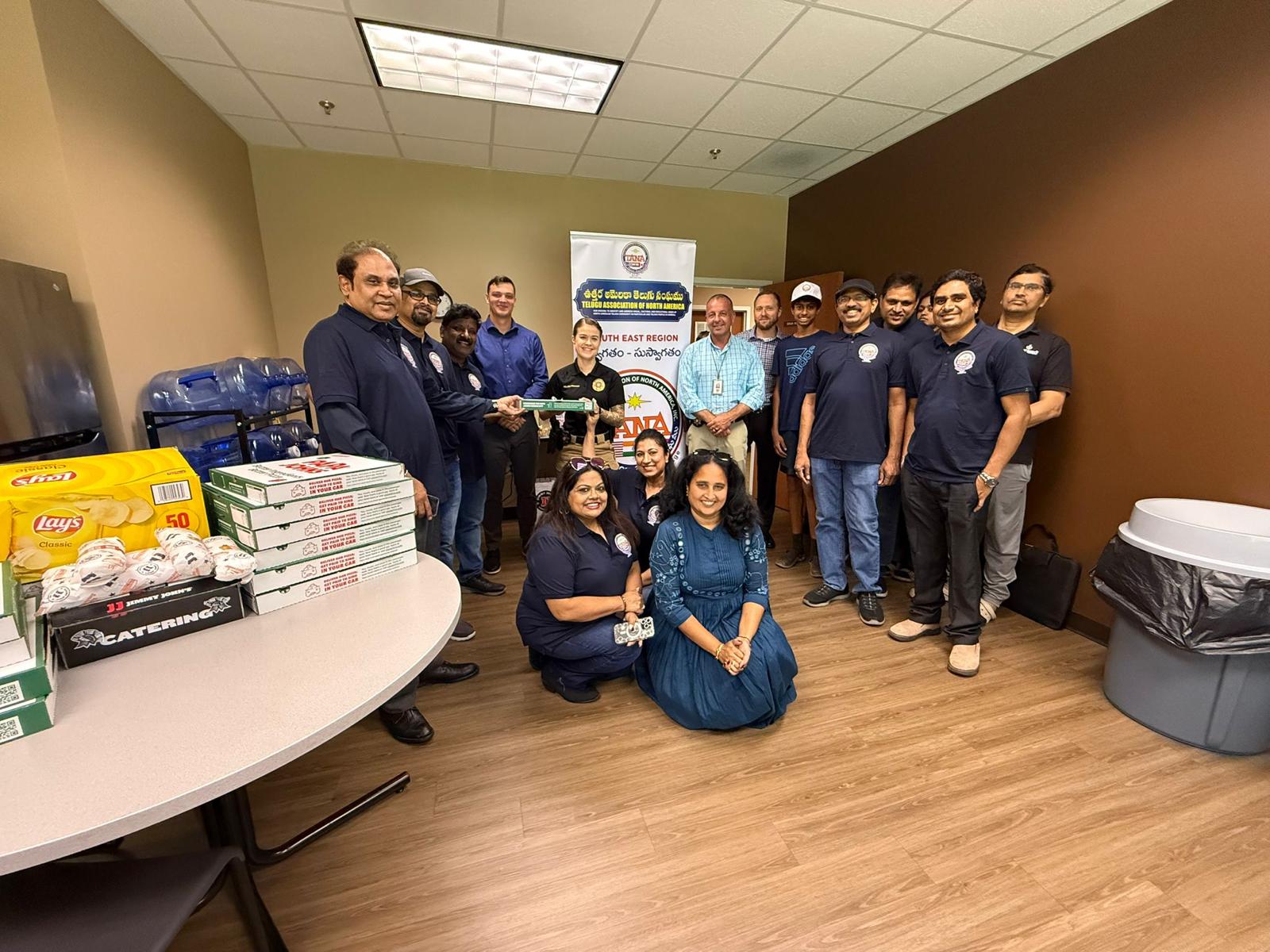 TANA Atlanta Hosts Appreciation Lunch for Forsyth County Sheriff's Office