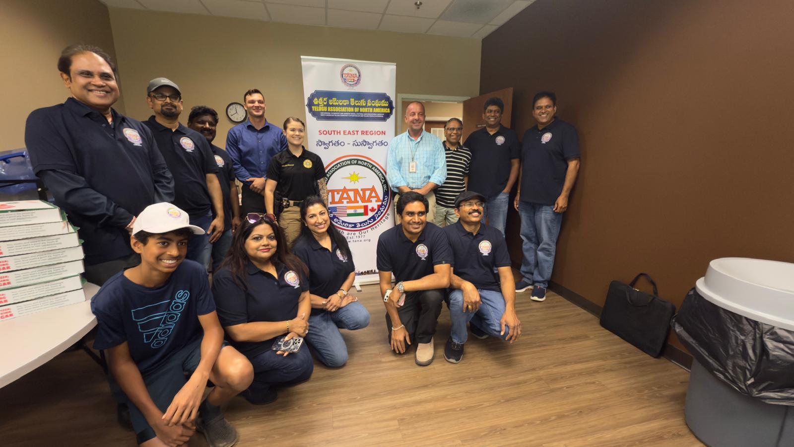 TANA Atlanta Hosts Appreciation Lunch for Forsyth County Sheriff's Office