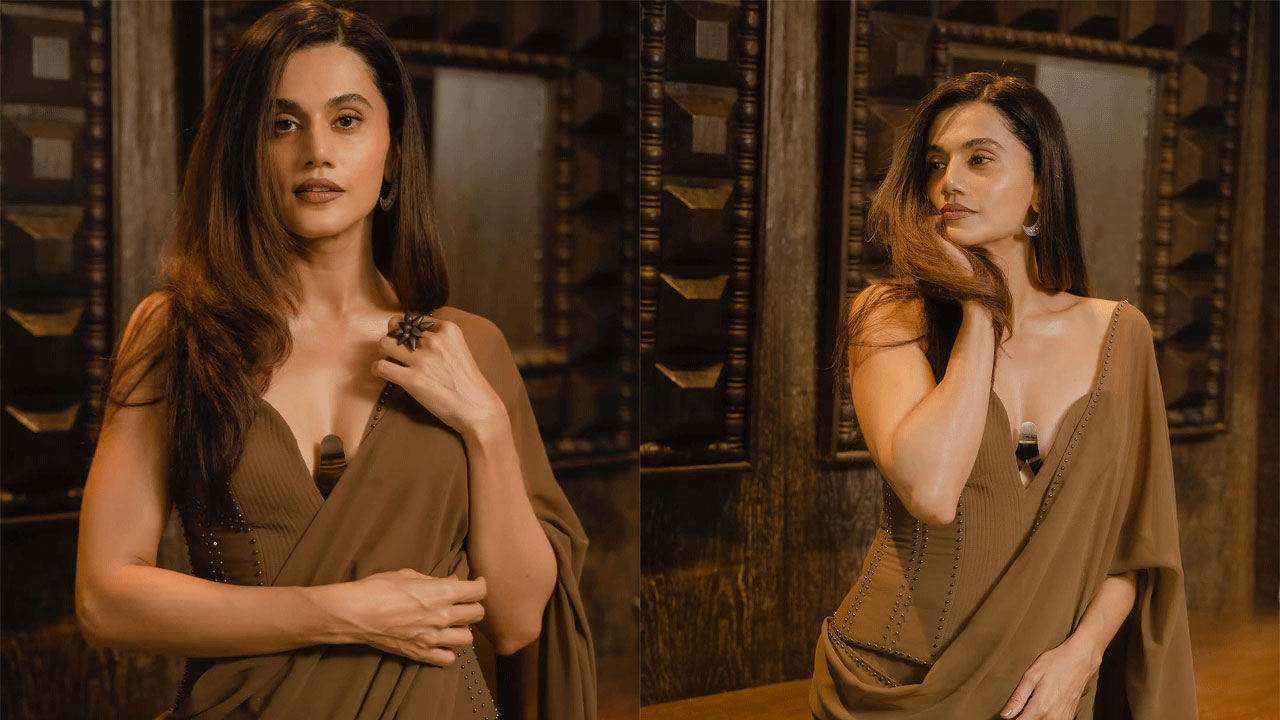 Taapsee Pannu Stuns in Timeless Earthy Tones
