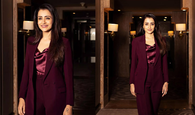 Trisha Krishnan's Stunning Boss Lady Looks That Steal the Spotlight