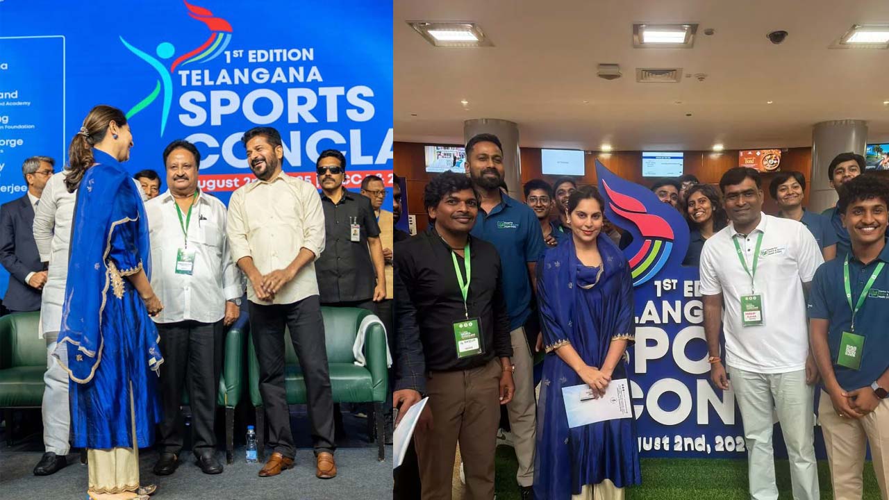 Upasana Konidela Appointed Co-Chair Of Telangana Sports Hub Upasana Konidela Appointed Co-Chair Of Telangana Sports Hub