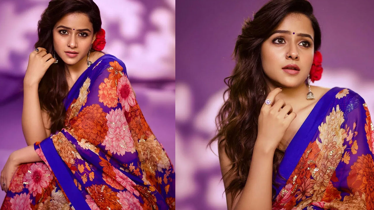 Vaishnavi Chaitanya Mesmerizes in a Floral Saree