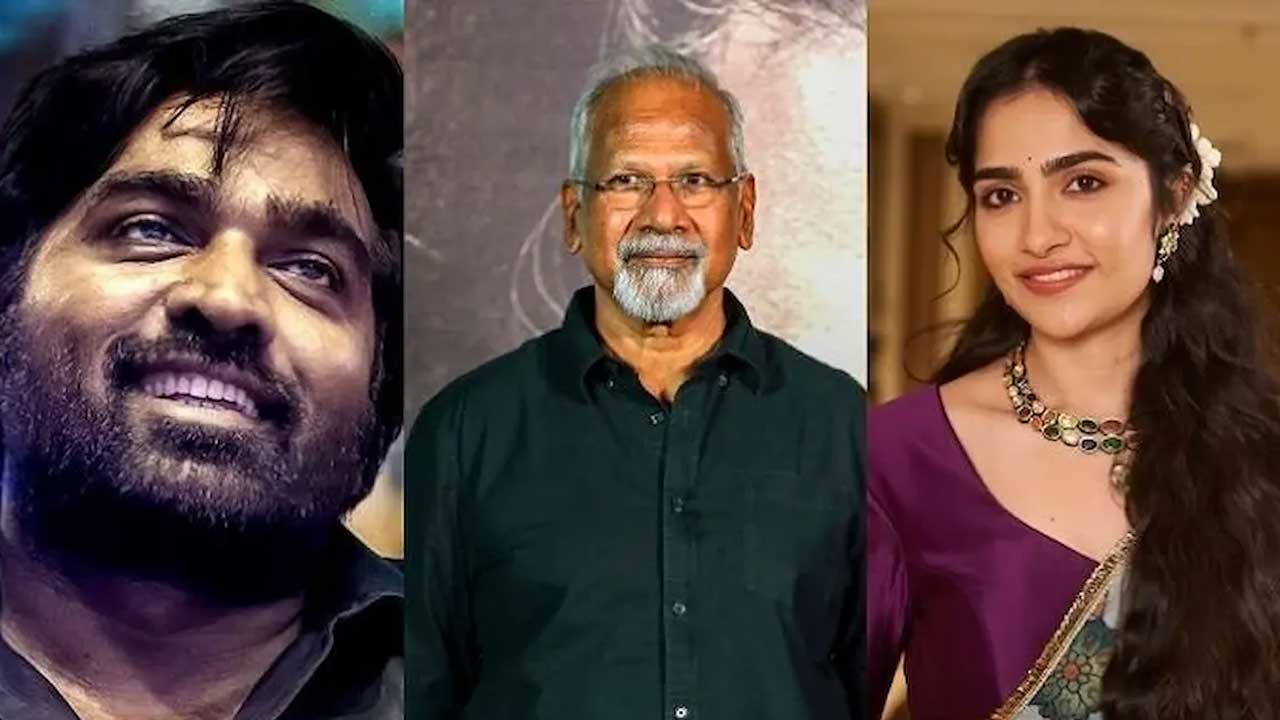 Vijay Sethupathi in Mani Ratnam’s Next Romantic Drama with Rukmini Vasanth Vijay Sethupathi in Mani Ratnam’s Next Romantic Drama with Rukmini Vasanth