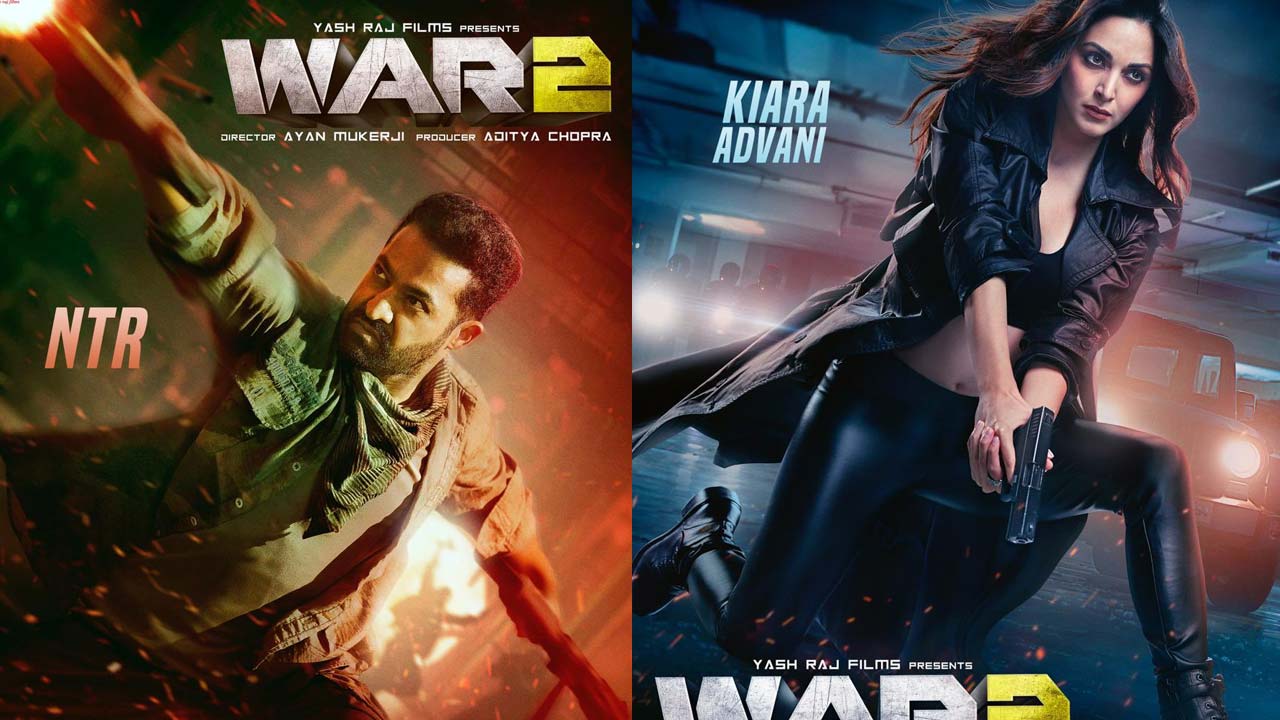 War 2 Posters: NTR, Hrithik, Kiara First Look Out