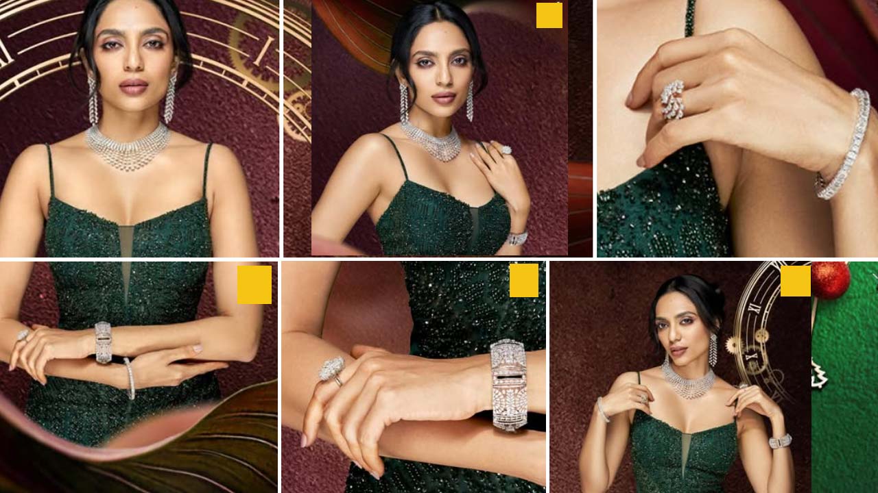 Sobhita Dhulipala Stuns in a Glamorous Dark Green Gown Sobhita Dhulipala Stuns in a Glamorous Dark Green Gown