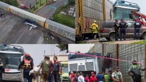 Atlacomulco bus train crash