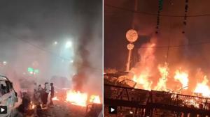 Blast Rocks Area Near Red Fort in Delhi