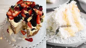 Coconut Fruit Cake Recipe