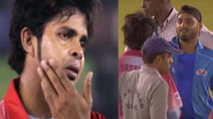 Harbhajan Slaps Sreesanth