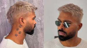 Hardik Pandya New Hairstyle 