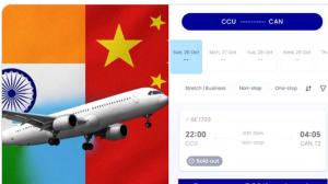 India-China Air Links Restored After Five-Year Pause Direct Flights Between India and China Resume After Five Years