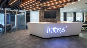 Infosys share price